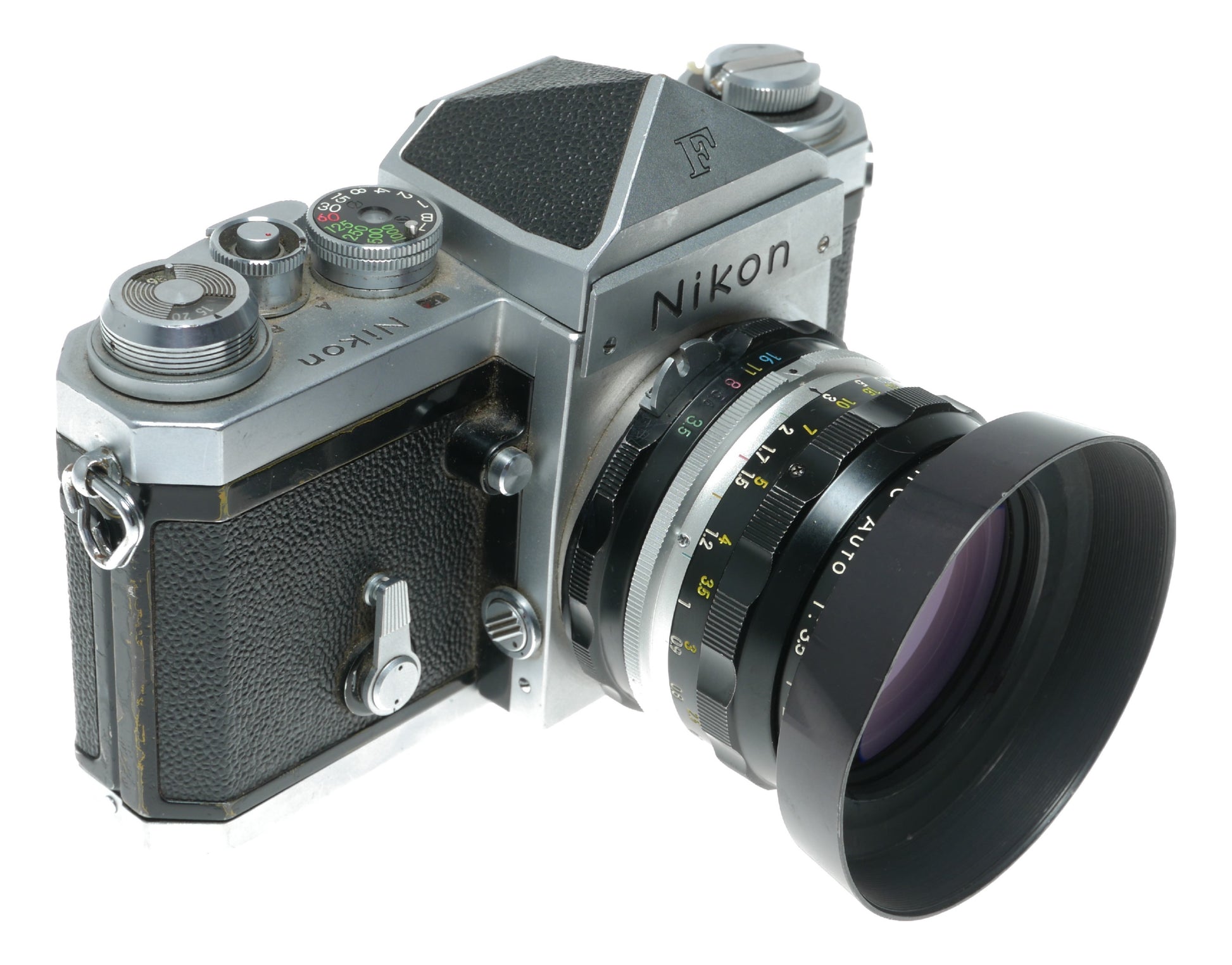 Nikon Nikkor-H.C Auto 28mm f/3.5 Vintage Lens with HN-2 Hood - View 4