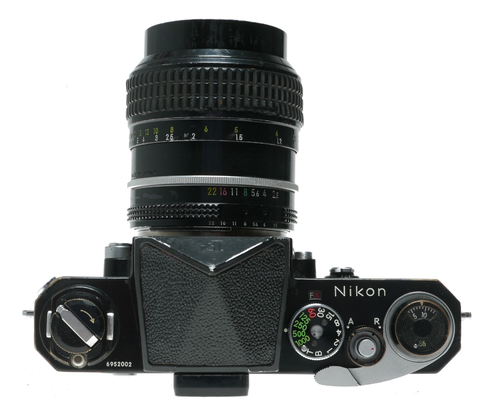 Nikon Nikkor 105mm f/2.5 Vintage Prime Lens Made in Japan - View 6