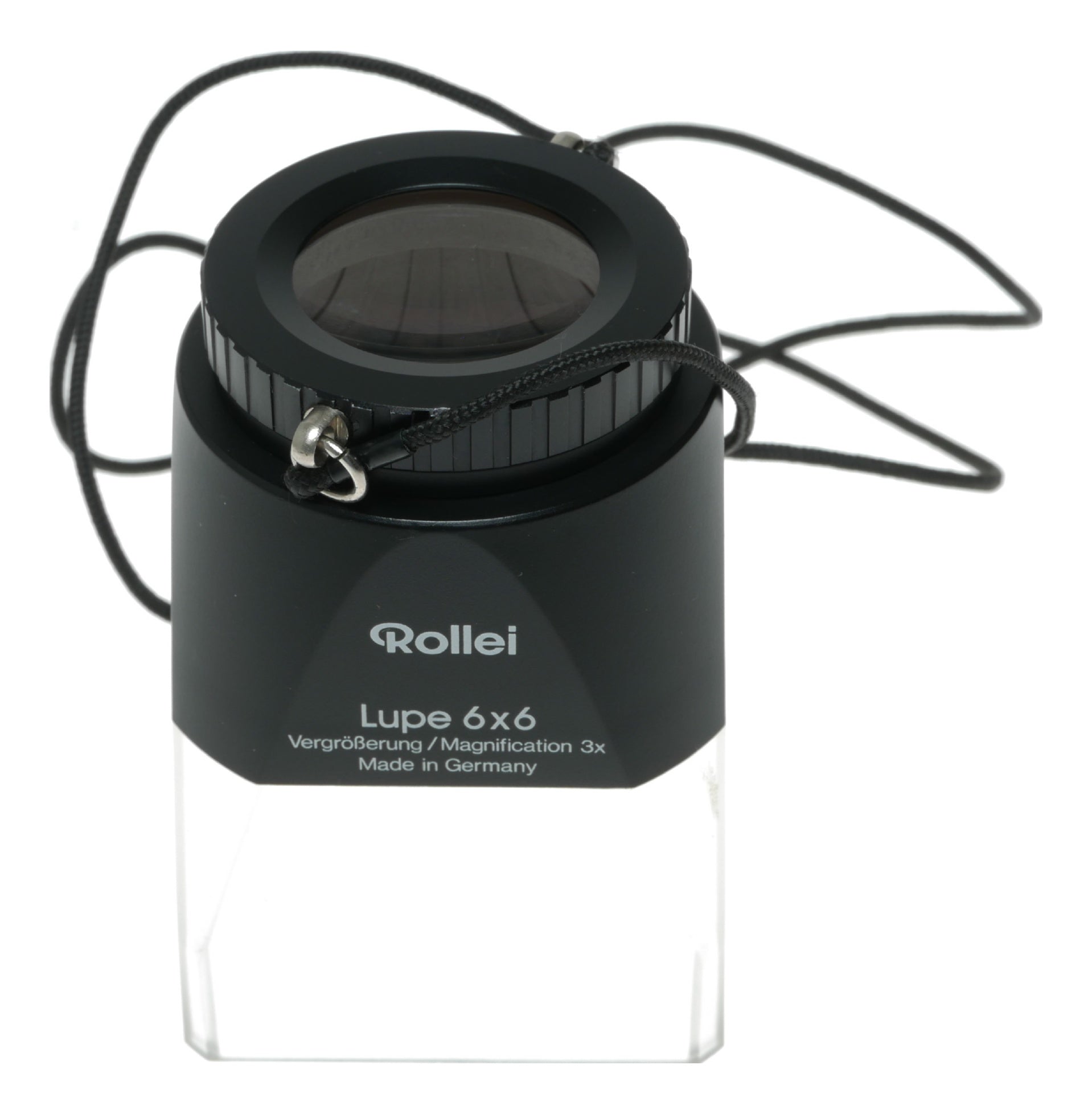 Rollei Lupe 6x6 Vintage 3x Magnification Loupe - Made in Germany - View 2