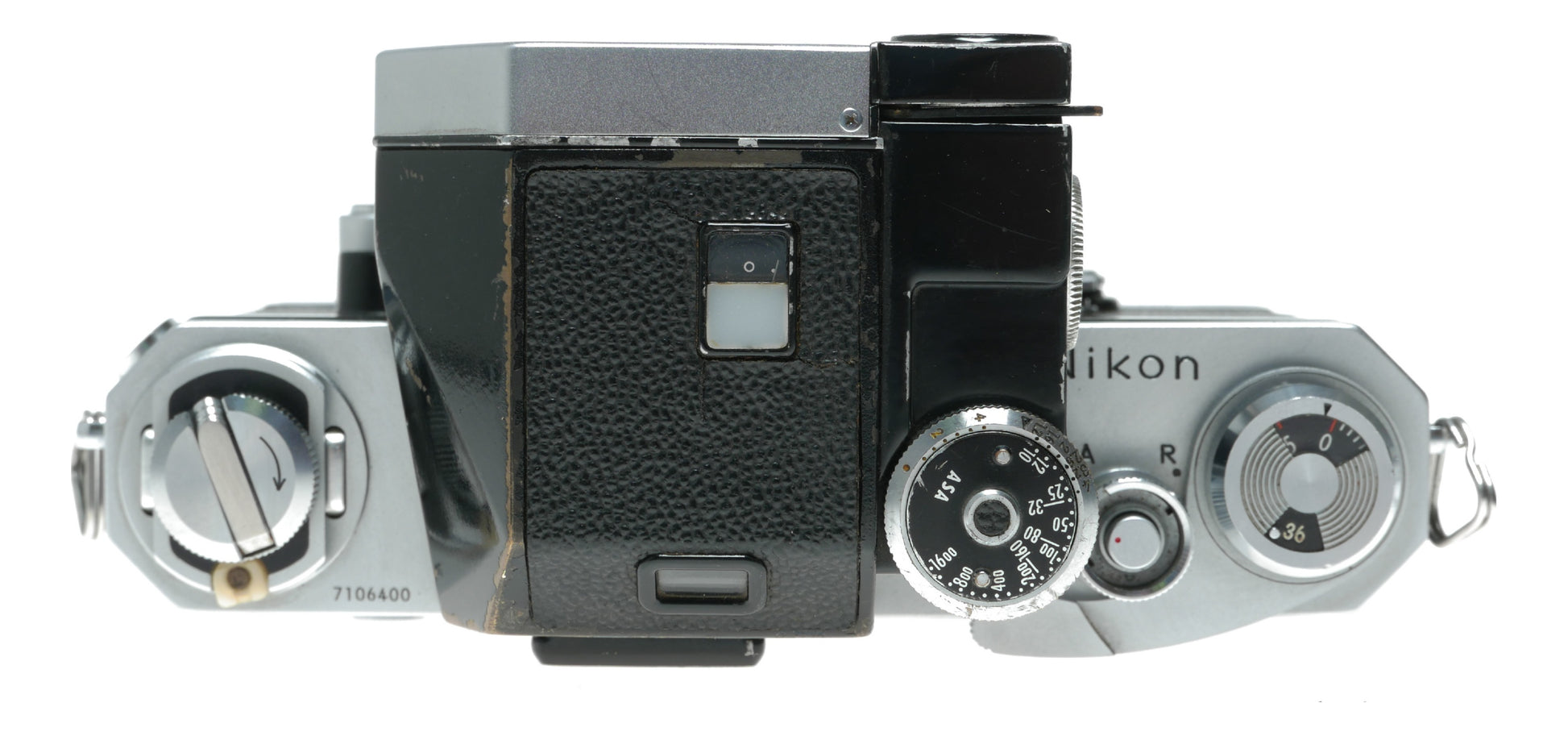 Nikon F Vintage Film SLR Camera Made in Japan - View 5