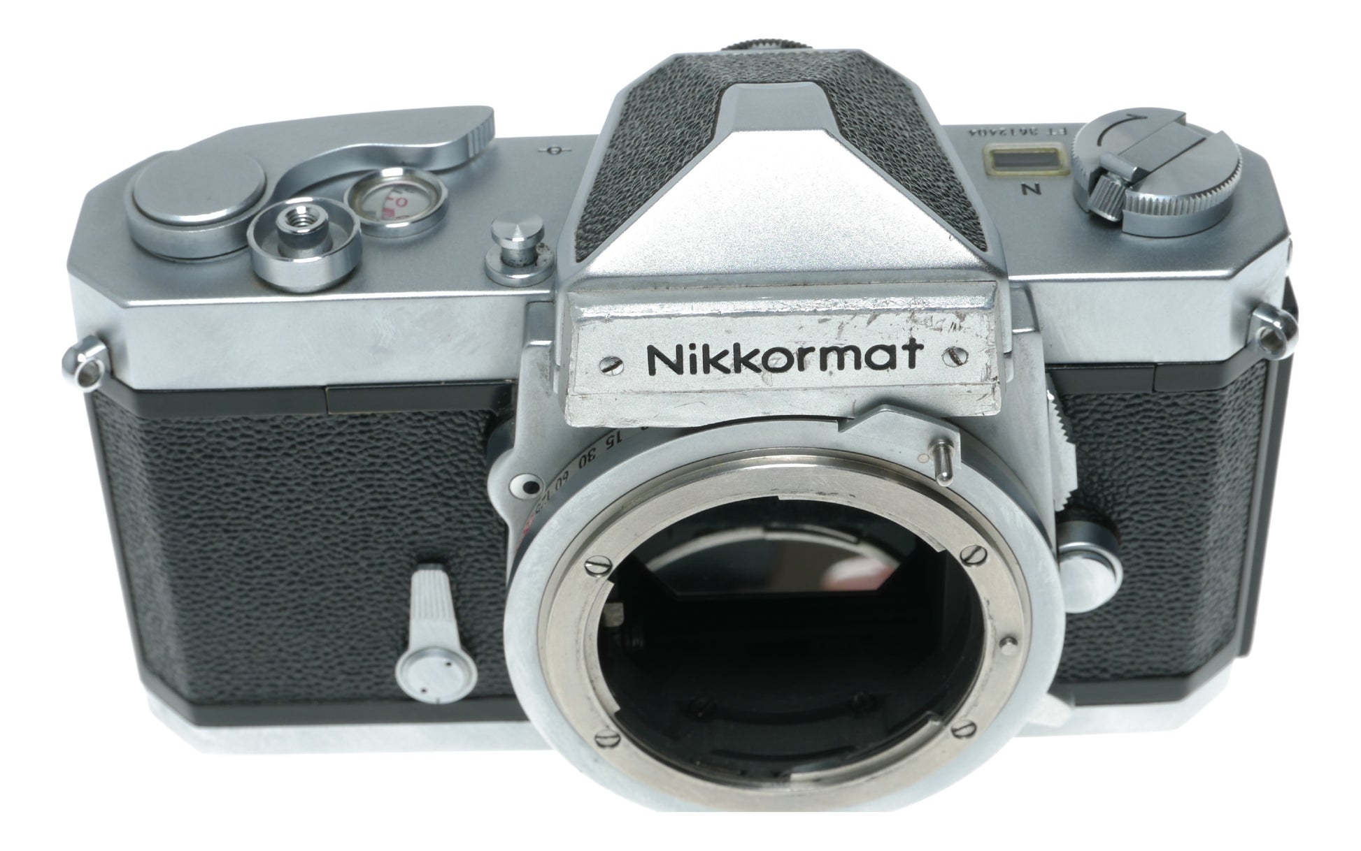 Nikkormat FT Vintage SLR Film Camera with 85mm f/1.8 Lens, Made in Japan - View 3