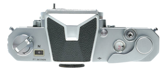 Nikkormat FT Vintage SLR Film Camera with 85mm f/1.8 Lens, Made in Japan - View 5