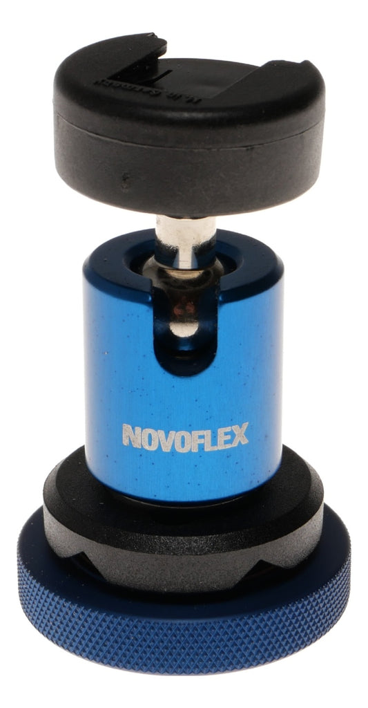 Novoflex Mini Ball Head Quick Release Tripod Mount Blue
