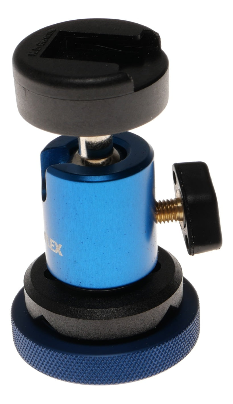 Novoflex Mini Ball Head Quick Release Tripod Mount Blue - View 2