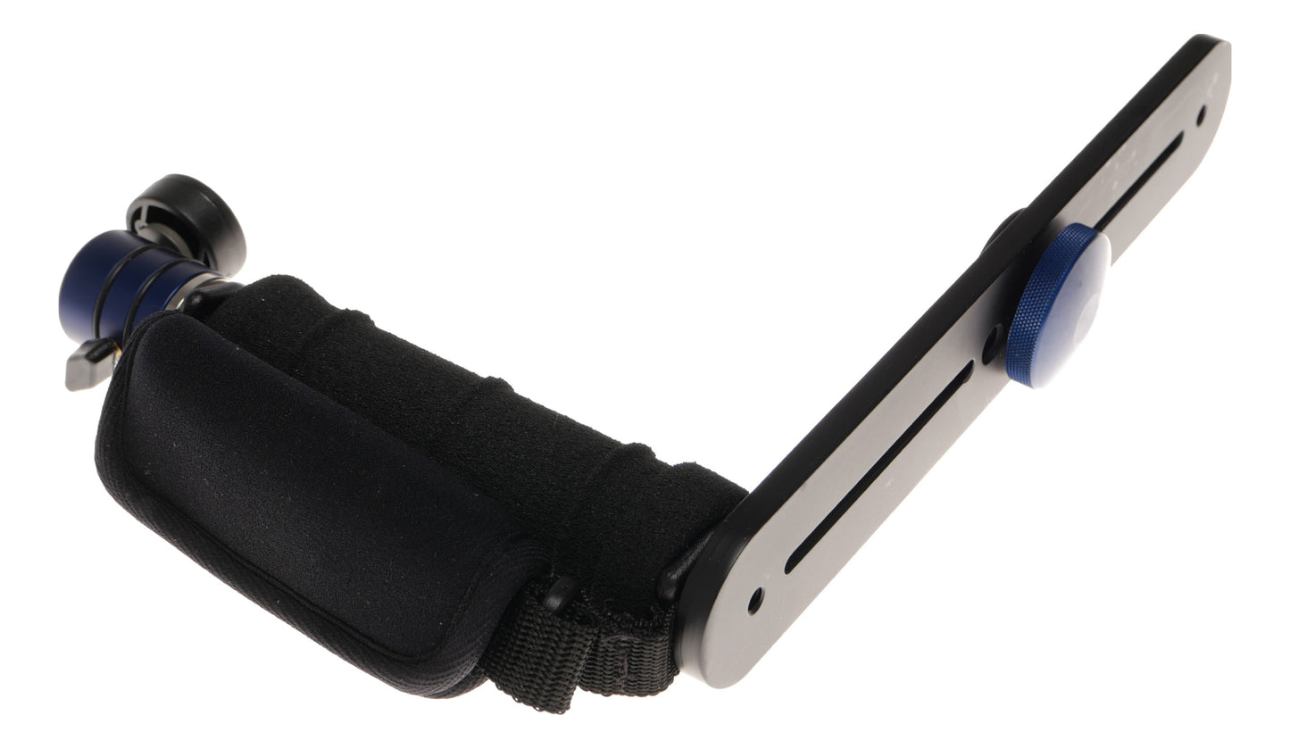Novoflex Camera Bracket Grip with Blue Ball Head Mount - View 4
