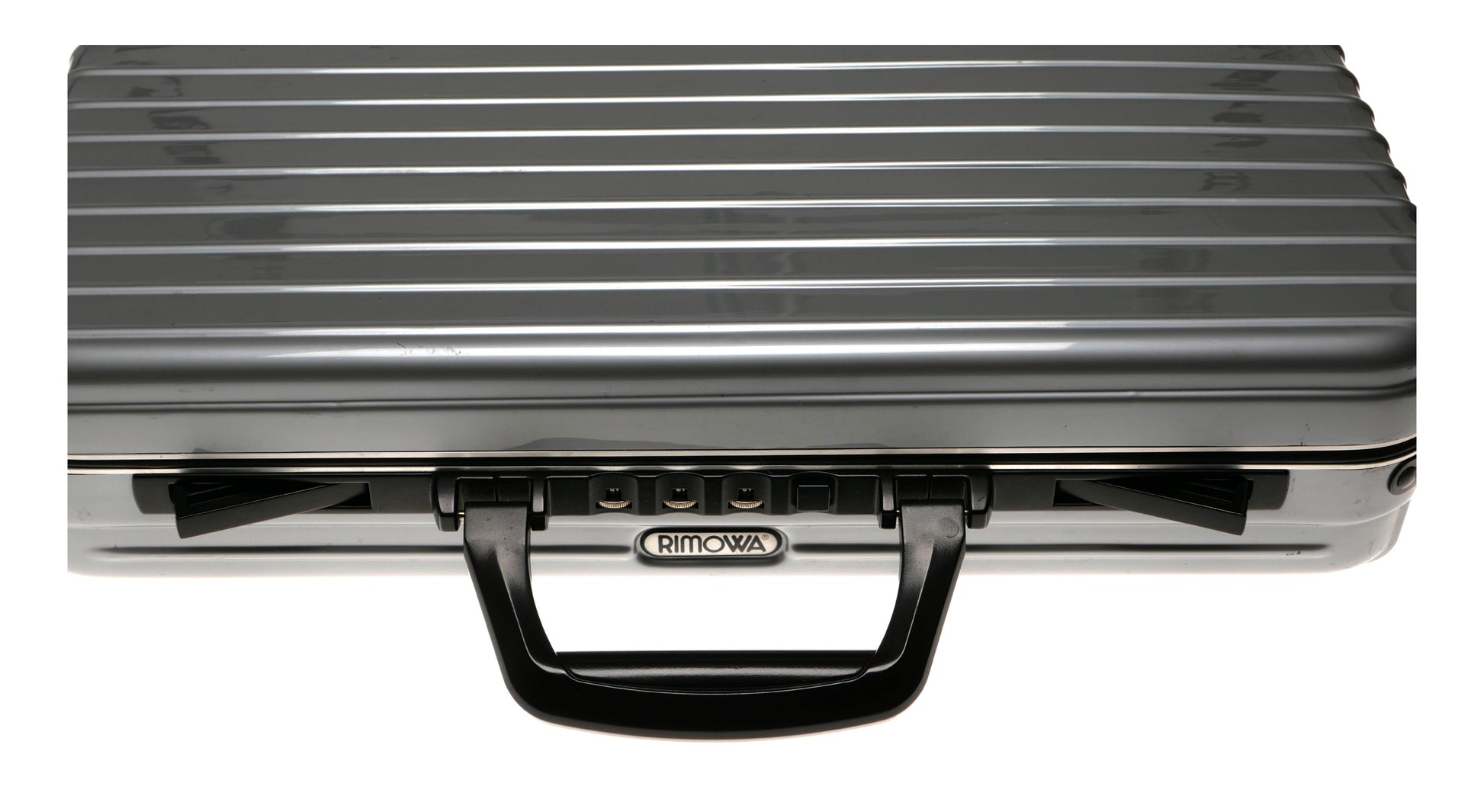 Rimowa Aluminum Ribbed Briefcase Case Combination Lock - View 7