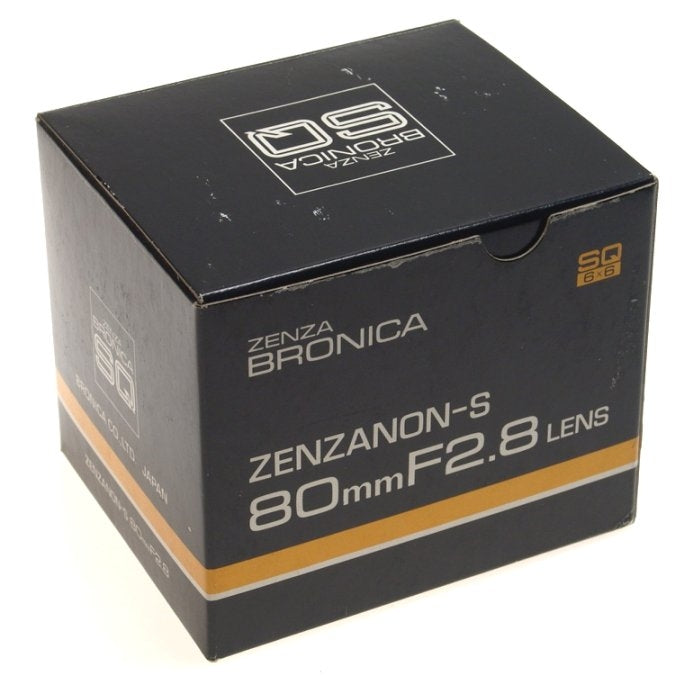 BRONICA SQ ZENZANON-S 80mm F2.8 LENS 2.8/80mm NEW BOX