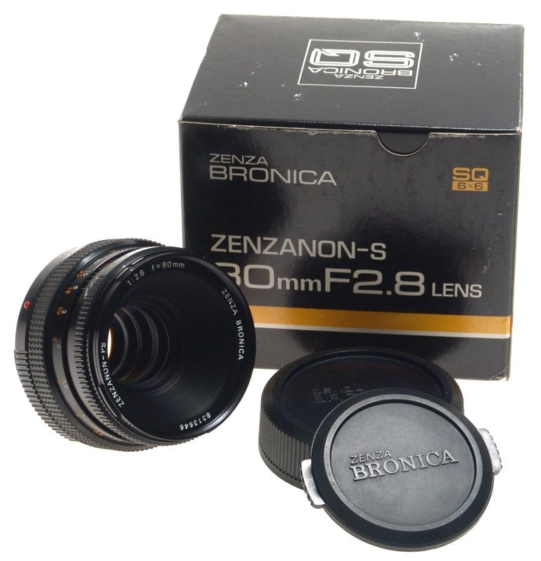 BRONICA SQ ZENZANON-S 80mm F2.8 LENS 2.8/80mm NEW BOX