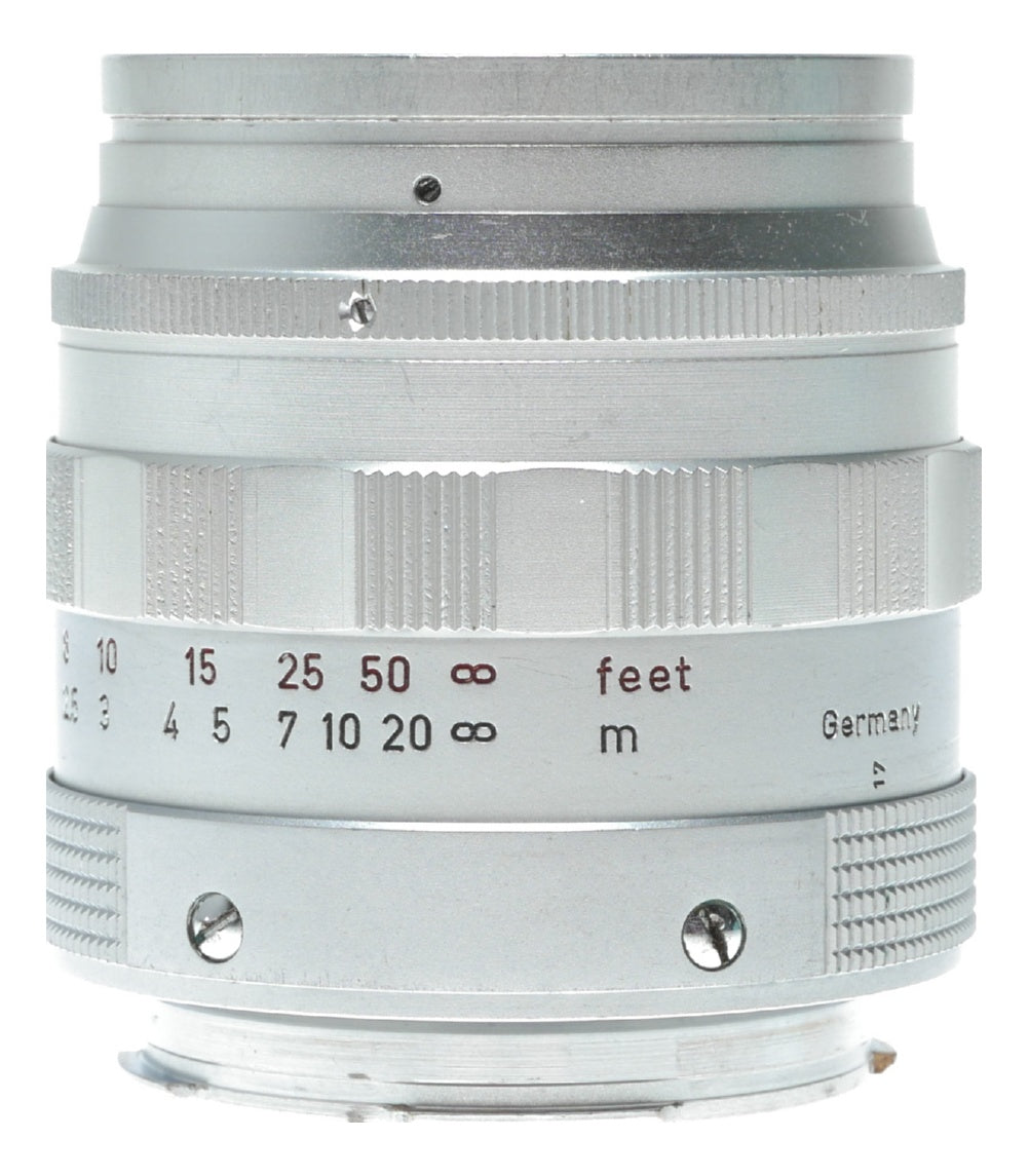 Leica Summilux 1.4/50 Reverse scallop chrome lens Rare