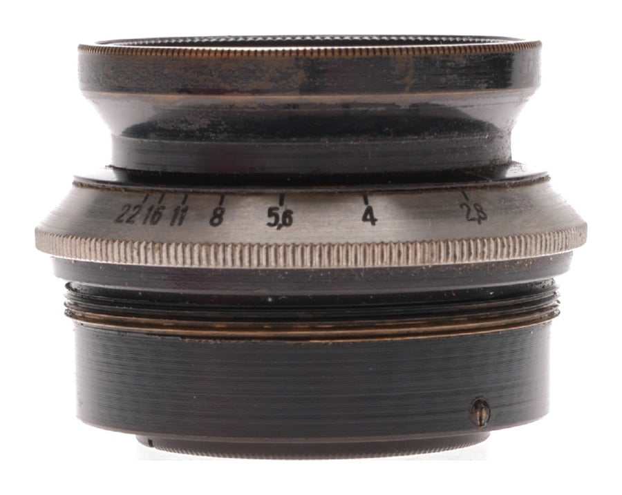 Exakta black medium format vintage camera Tessar 2.8 f=7.5cm Meyer 1:2.8/75mm