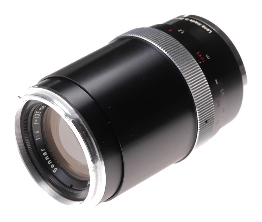 Carl Zeiss Contarex 1:4/135mm Sonnar F=135mm vintage SLR camera lens keeper