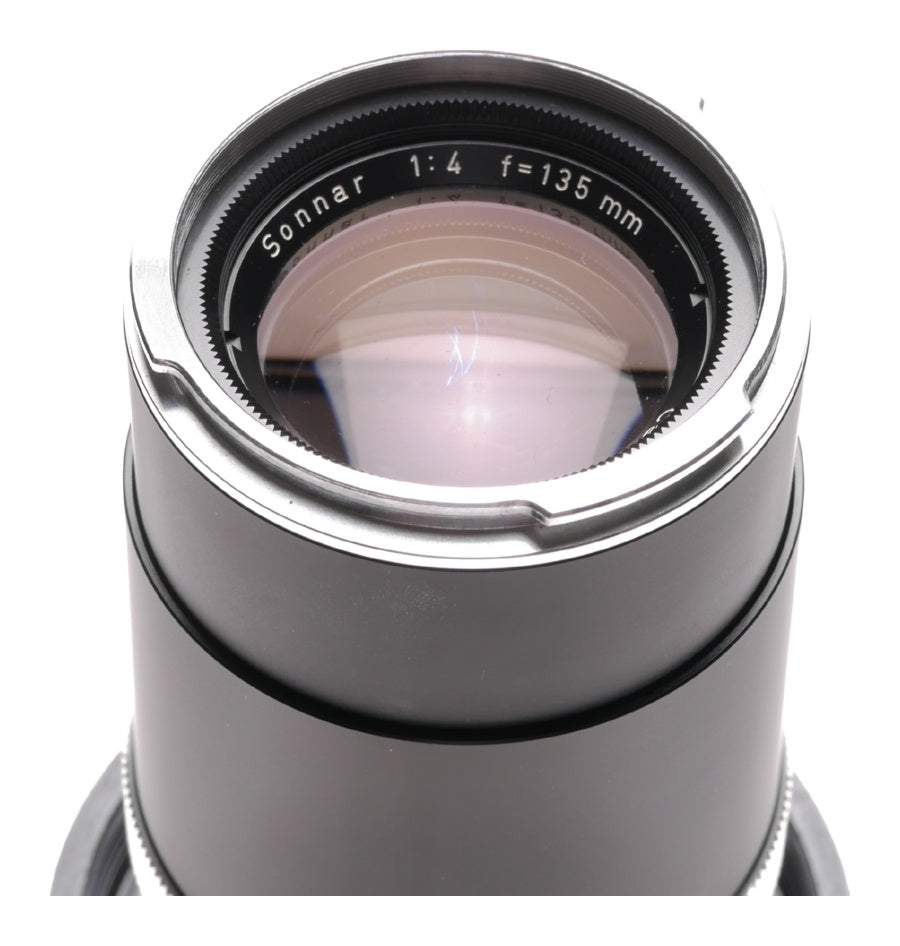 Carl Zeiss Contarex 1:4/135mm Sonnar F=135mm vintage SLR camera lens keeper