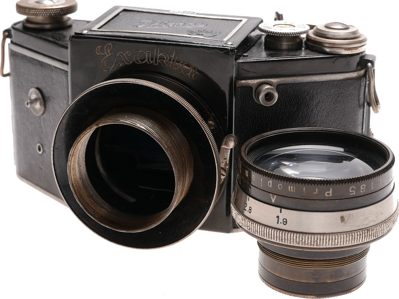 Exakta Night PRIMOPLAN 1.9/8cm Fast Vintage 1:1.9 f=80mm BLACK camera lens rare