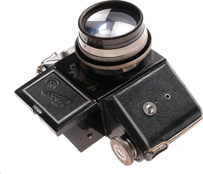 Exakta Night PRIMOPLAN 1.9/8cm Fast Vintage 1:1.9 f=80mm BLACK camera lens rare