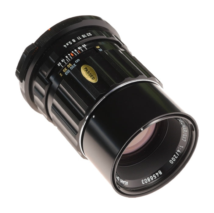 PENTAX 6x7 camera lens 4/200 SMC Takumar f=200mm f4 boxed Mint-