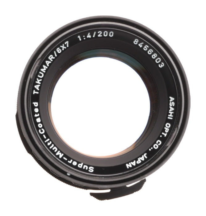PENTAX 6x7 camera lens 4/200 SMC Takumar f=200mm f4 boxed Mint-