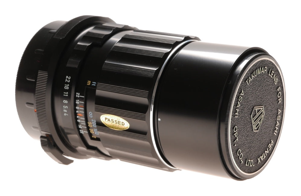 PENTAX 6x7 camera lens 4/200 SMC Takumar f=200mm f4 boxed Mint-