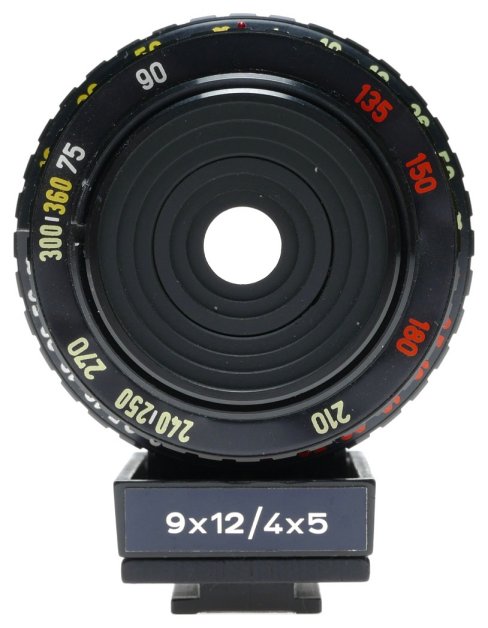 Linhof Universal multi focal 4x5 large format viewfinder Super Technika camera