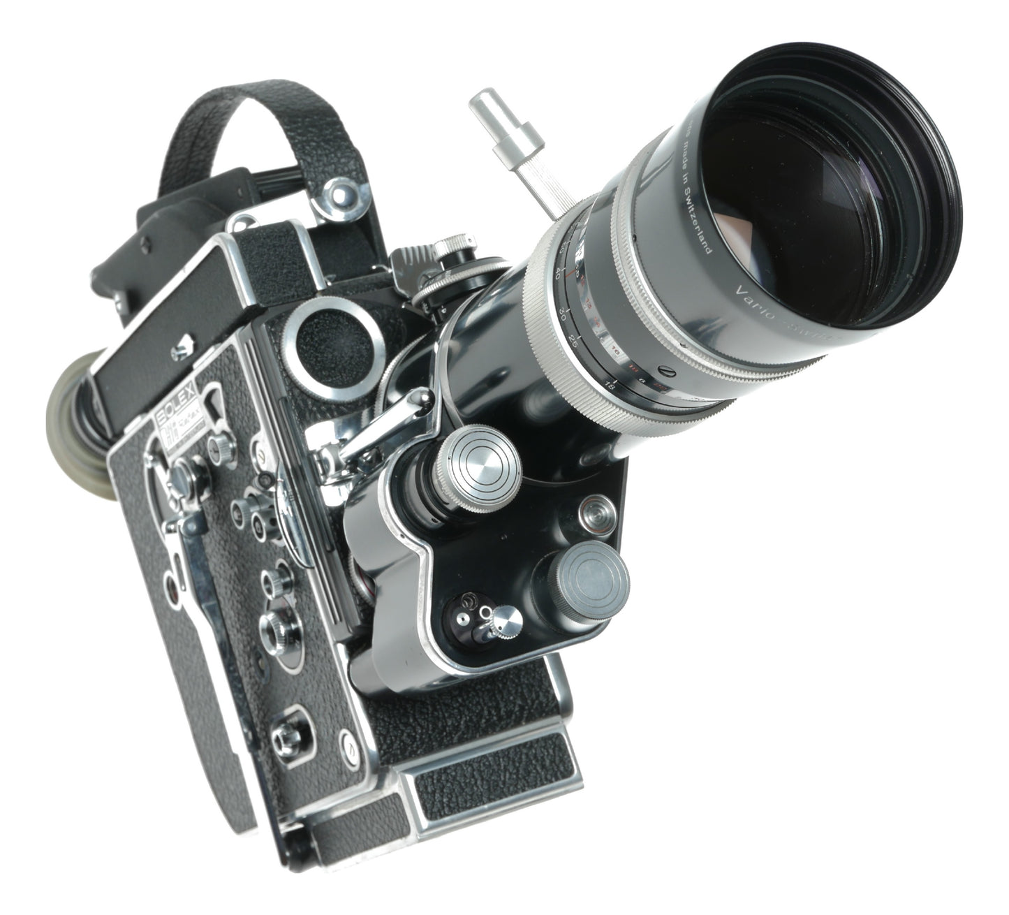 Bolex Rex 5 H16 Reflex 16mm cine camera Switar zoom