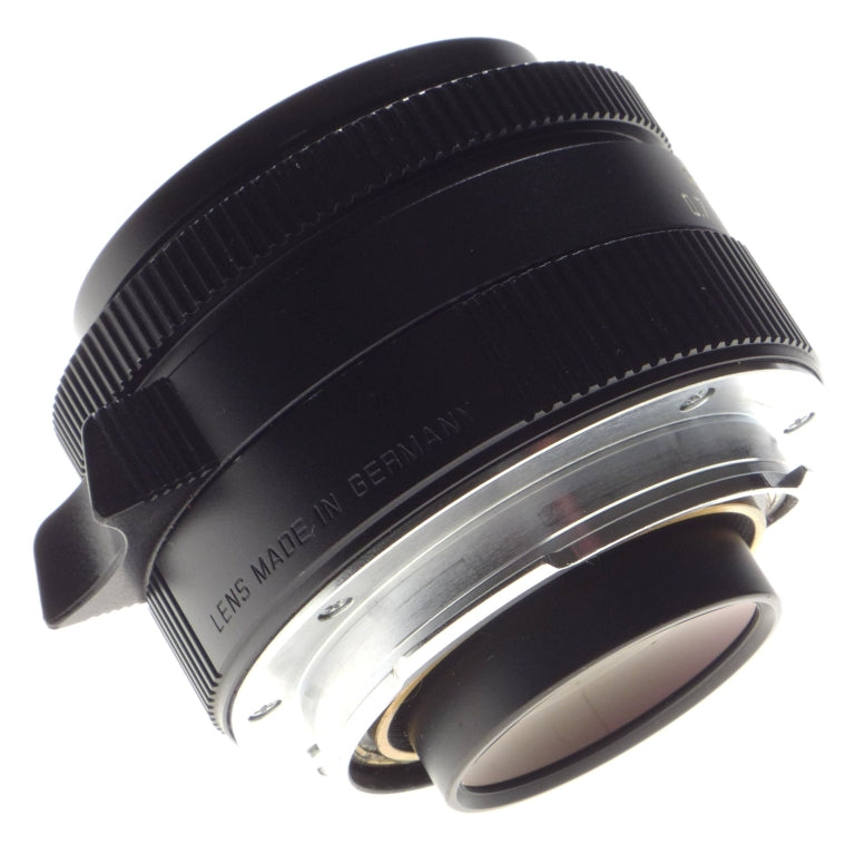 LEICA Summicron-M 1:2/35 ASPH. E39 f=35mm Wide angle camera lens caps hood BOKEH