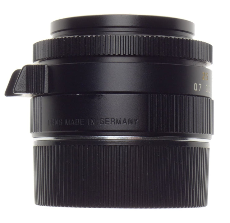LEICA Summicron-M 1:2/35 ASPH. E39 f=35mm Wide angle camera lens caps hood BOKEH
