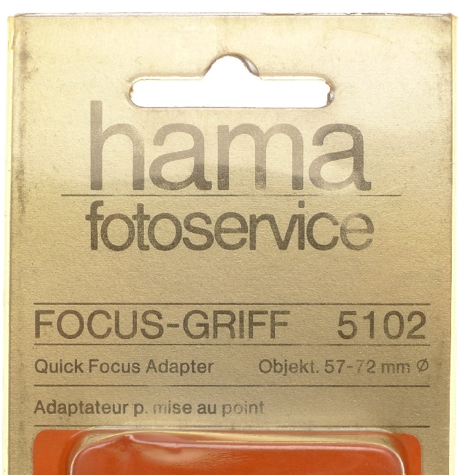 Universal Quick Focus Adapter for 57-72mm Camera Lens New Old Stock Hama Germany - View 2