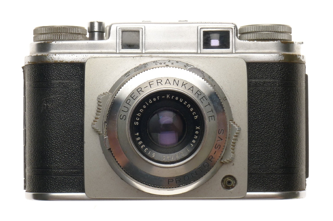 Franka Super Frankarette Ri Film Camera Schneider-kreuznach Xenar Lens 1: 2.8/45