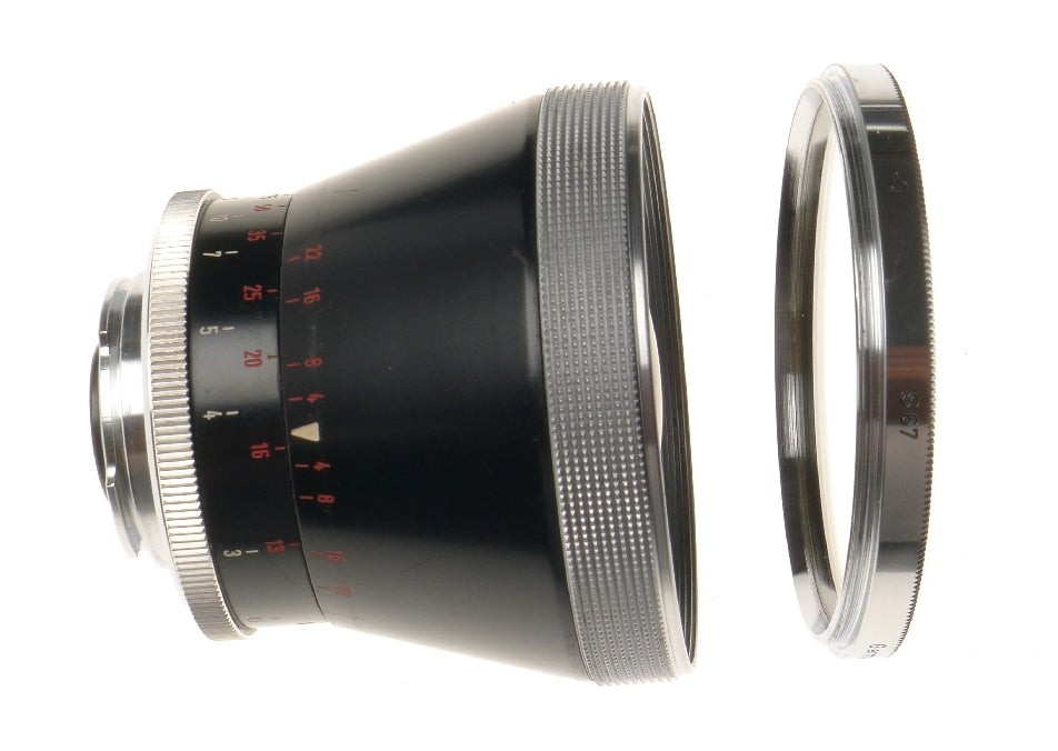 Carl Zeiss Pro-tessar 1:4 f=115mm Contaflex Lens s67 Uv Filter Shade Hood Cap - View 3