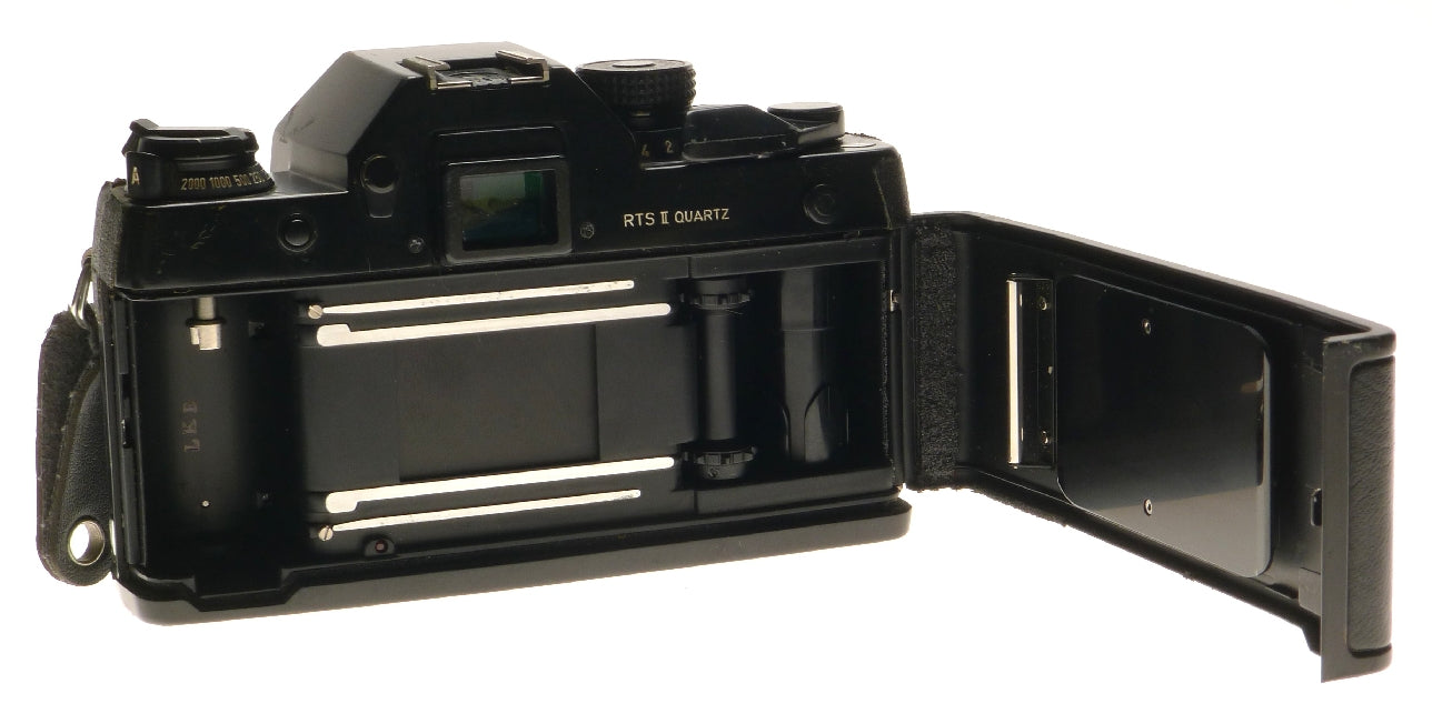 Contax Rts Ii Quartz 35mm Slr Film Camera Body Only Body Cap Instruction Manual - View 7