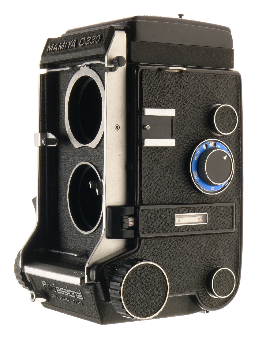 Mamiya c330 Professional Medium Format Tlr Rollfilm Camera Body ca.1970 - View 7