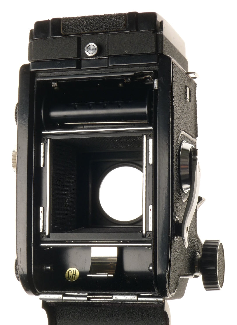Mamiya c330 Professional Medium Format Tlr Rollfilm Camera Body ca.1970 - View 8