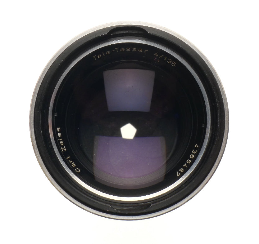 Carl Zeiss-ikon Tele-tessar 4/135 Lens Fits Voigtlander Contaflex Camera - View 5