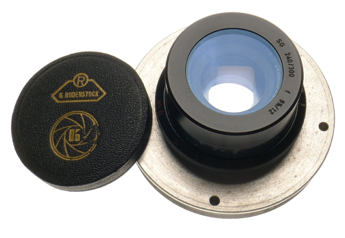 Rodenstock Apo-ronar 1:9 f=240mm sg240/300 Large Format Lens f9.5/12in