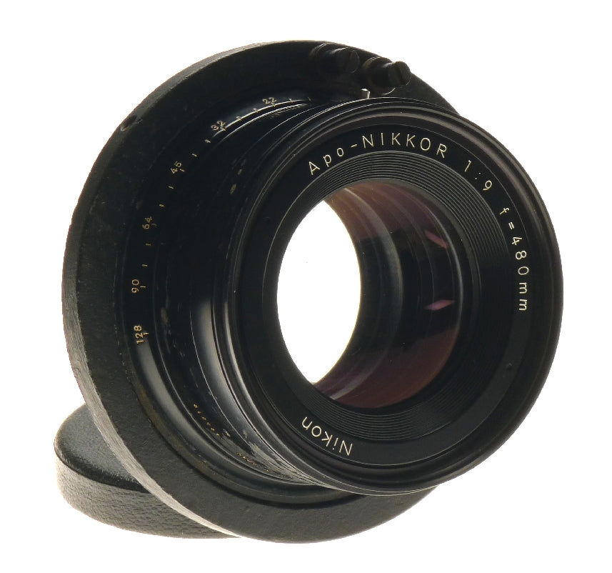 Nikon Apo-nikkor 1:9 f=480mm Large Format Process Lens Front Rear Caps - View 6
