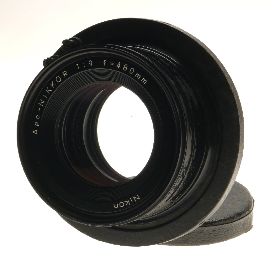 Nikon Apo-nikkor 1:9 f=480mm Large Format Process Lens Front Rear Caps - View 7
