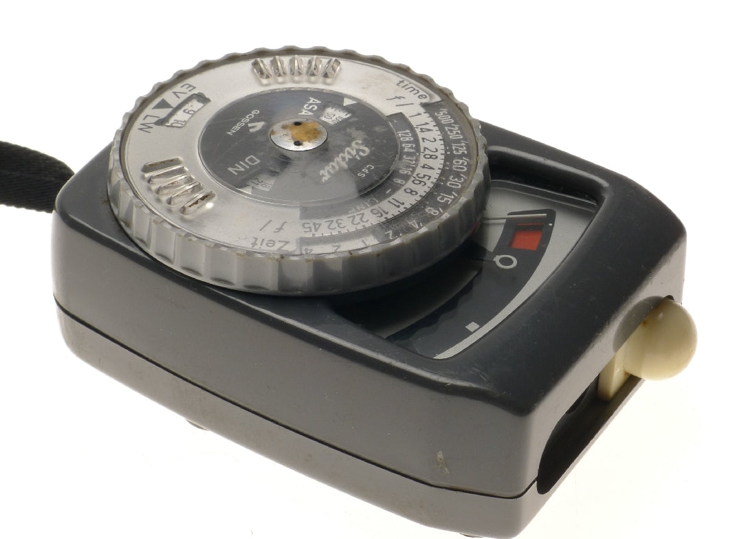 Gossen Sixtar Cds Exposure Meter Cinematography Original Leather Pouch Untested - View 8