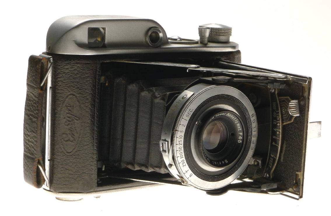 Houghton-butcher Ensign 220 Autorange Folding Camera 75mm Ensar f4.5 Anastigmat - View 2