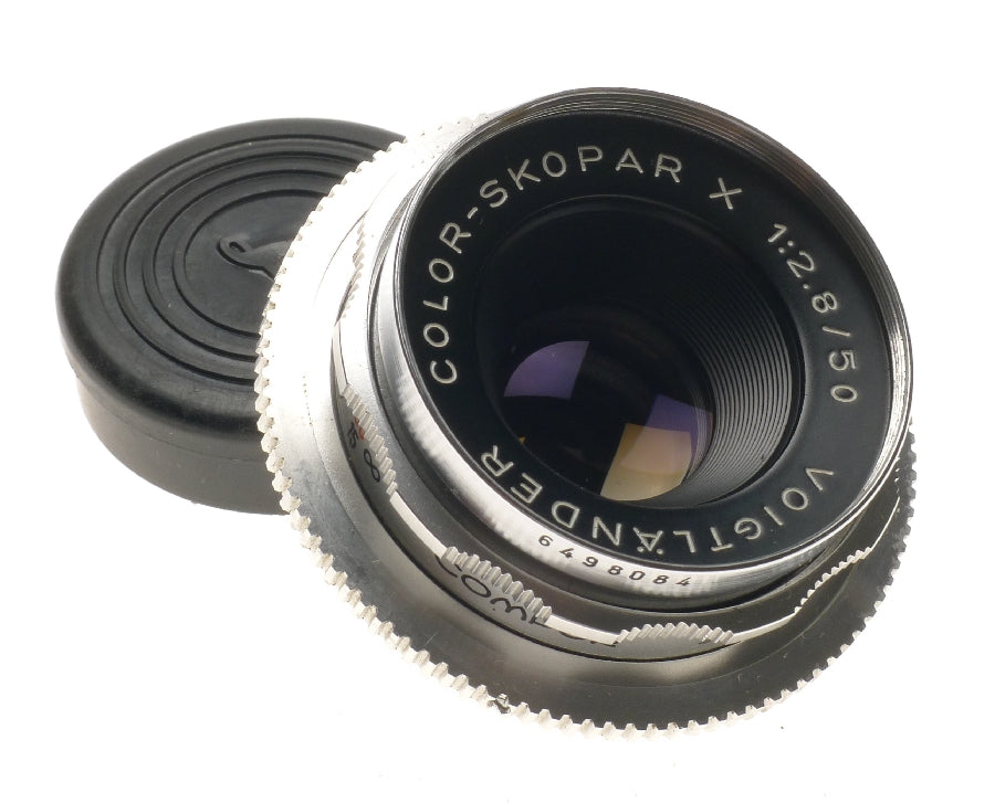 Voigtlander Color-skopar X 1:2.8 50mm Bessamatic Camera Lens Caps Keeper - View 5
