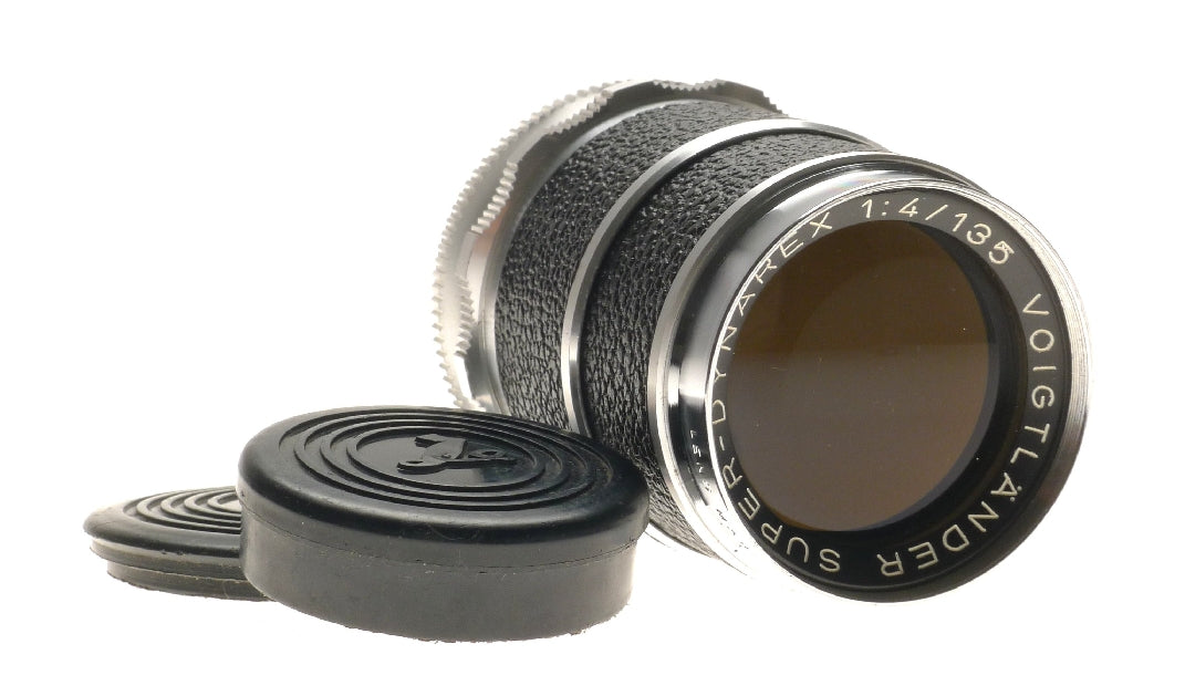 Voigtlander Super-dynarex 1:4/135 Telephoto Prime Lens Caps Keeper - View 2
