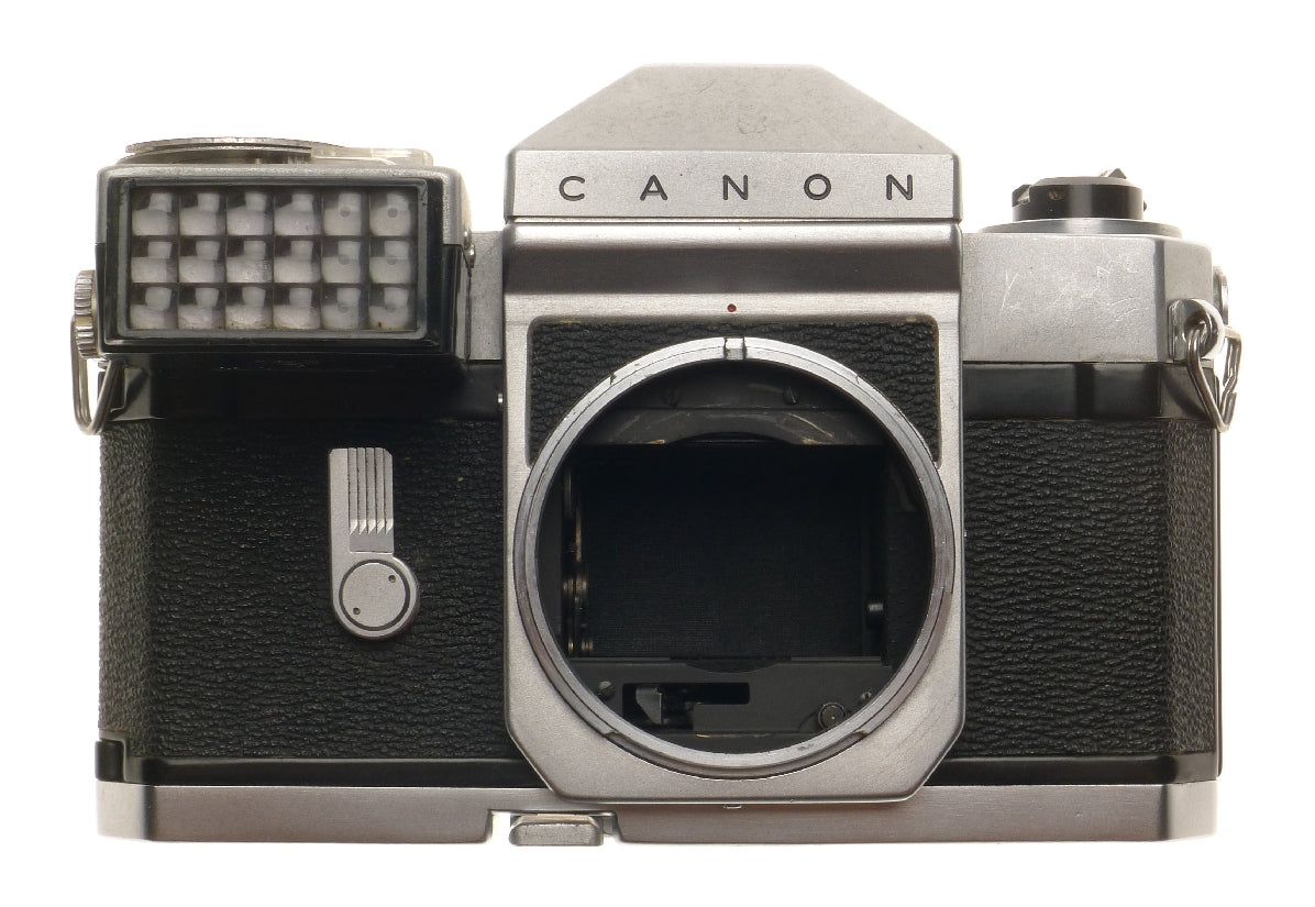 Canonflex Rp Slr Film Camera Super-canomatic Lens R 50mm 1:1.8 with Canon-meter - View 5