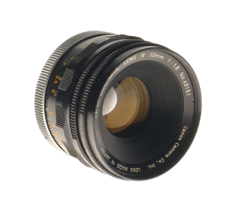 Canonflex Rp Slr Film Camera Super-canomatic Lens R 50mm 1:1.8 with Canon-meter - View 6