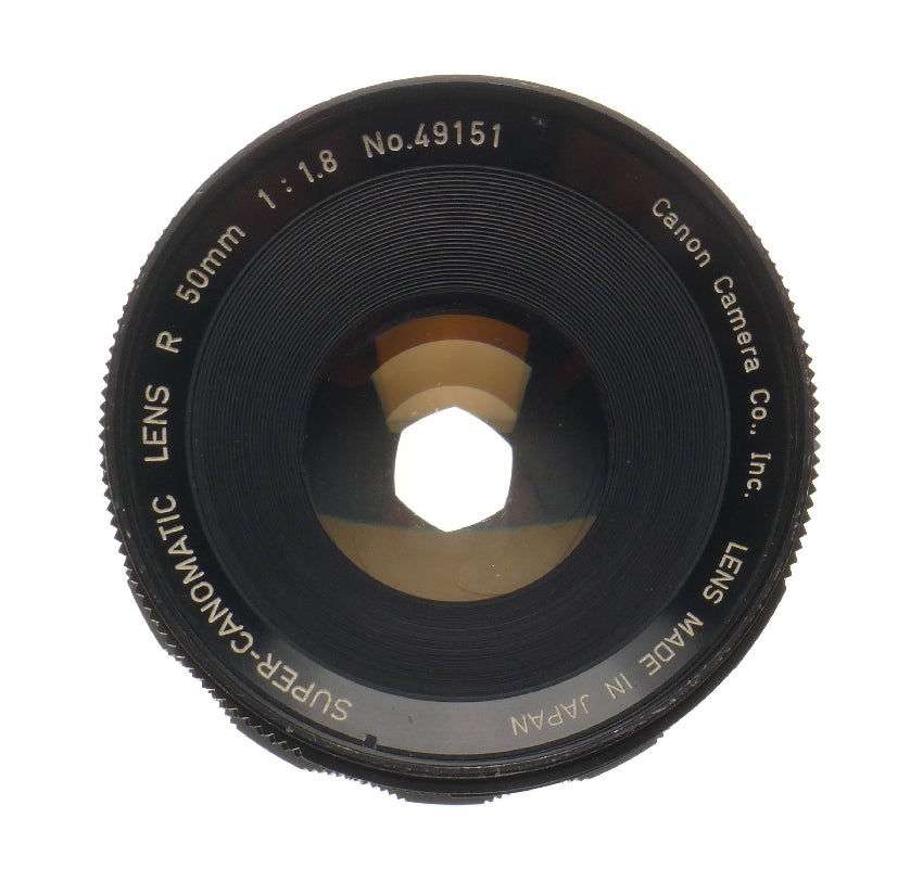 Canonflex Rp Slr Film Camera Super-canomatic Lens R 50mm 1:1.8 with Canon-meter - View 10