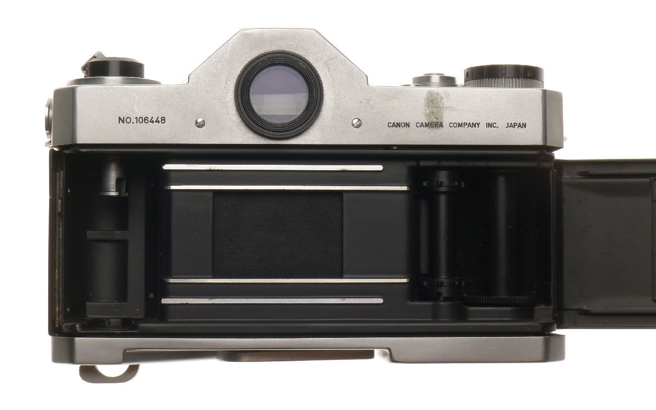 Canonflex Rp Slr Film Camera Super-canomatic Lens R 50mm 1:1.8 with Canon-meter - View 11