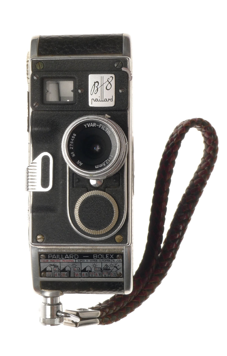 Bolex b8 Twin Lens Cine Camera Yvar Filtin 1:2.8 f=12.5mm f=36mm Parallax Prisms - View 2
