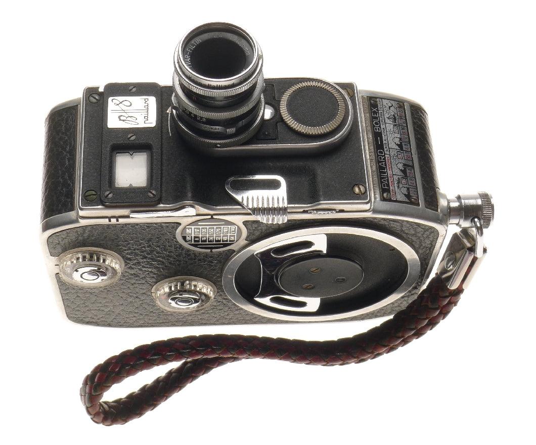 Bolex b8 Twin Lens Cine Camera Yvar Filtin 1:2.8 f=12.5mm f=36mm Parallax Prisms - View 4