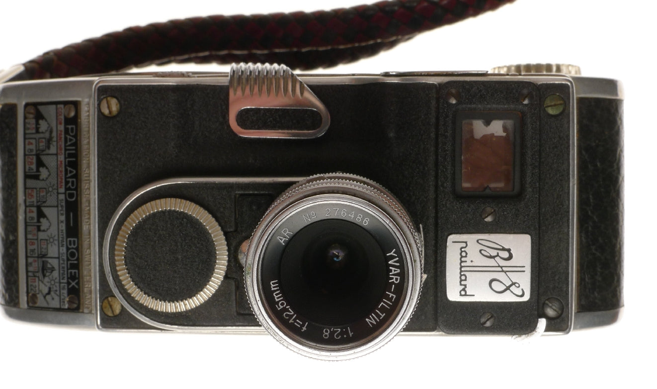 Bolex b8 Twin Lens Cine Camera Yvar Filtin 1:2.8 f=12.5mm f=36mm Parallax Prisms - View 5