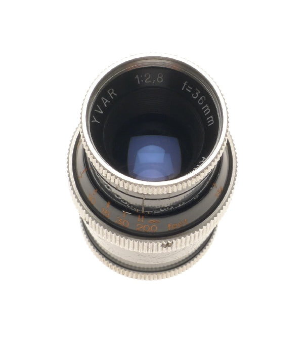 Bolex b8 Twin Lens Cine Camera Yvar Filtin 1:2.8 f=12.5mm f=36mm Parallax Prisms - View 8