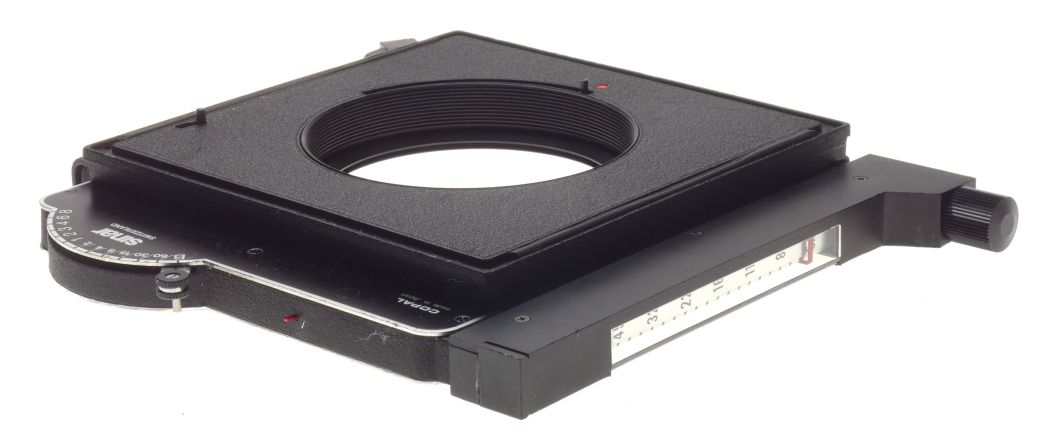 SINAR DB Automatic Copal Shutter auto aperature large format long cable release