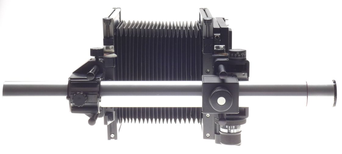 Sinar 4x5 F1 large format monorail field camera cased