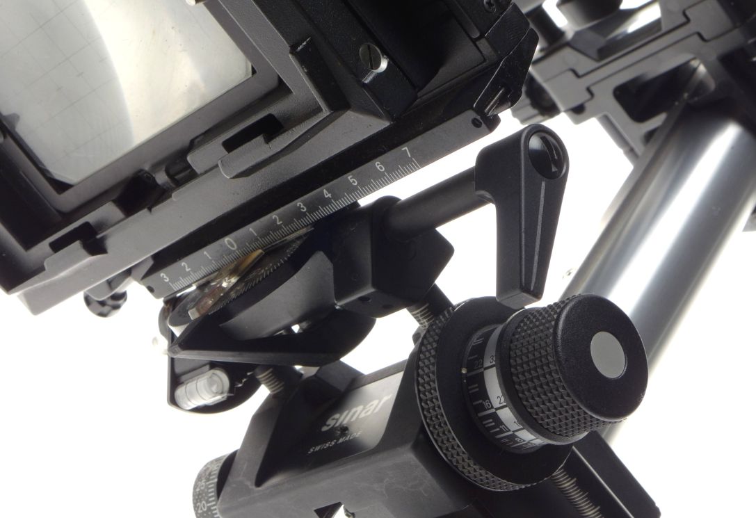 Sinar 4x5 F1 large format monorail field camera cased